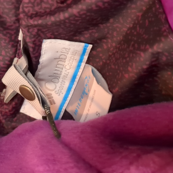 Columbia 2 In 1 Purple Columbia Winter Jacket - Picture 4 of 8